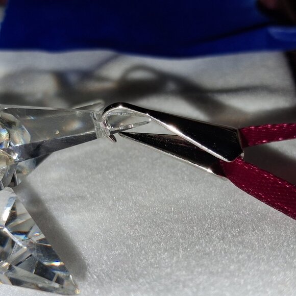 Swarovski 1991 Christmas Ornament 1st Year Release North America Version COA EUC - Picture 6 of 16